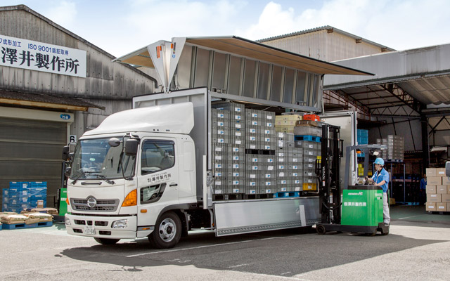 荷積みシーン